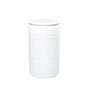 35 Gallon (gal) Capacity White Plastic Tight Head Drum - 4215W