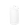 15 Gallon (gal) Capacity White Single Handle Plastic Tight Head Drum - 4235W1