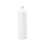 8 Ounce (oz) Capacity White Polyethylene Terephthalate (PET) Plastic Bullet Bottle - 8358WBUL