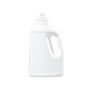 32 Ounce (oz) Capacity White High-Density Polyethylene (HDPE), 51 Millimeter (mm) Laundry Drainback Bottle - 83532WDB