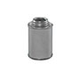 4 Ounce (oz) Capacity Metal, 1-1/4 Inch (in) Opening Flat Top Round Can - 814FTR04125