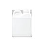 4 Ounce (oz) Capacity White High-Density Polyethylene (HDPE) F-Style Bottle - 8354WF