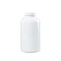 950 Cubic Centimeter (cm³) Capacity White Polyethylene Terephthalate (PET) Plastic Packer Bottle - 835950W