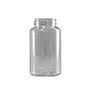 400 Cubic Centimeter (cm³) Capacity Clear Polyethylene Terephthalate (PET) Plastic Packer Bottle - 835400C