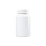 100 Cubic Centimeter (cm³) Capacity White Polyethylene Terephthalate (PET) Plastic Packer Bottle - 835100W