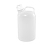 1 Gallon (gal) Capacity Natural High-Density Polyethylene (HDPE), 38 Millimeter (mm) Plastic Handleware Bottle - 834138N