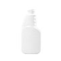 8 Ounce (oz) Capacity White High-Density Polyethylene (HDPE) Plastic Pistol Grip Trigger Sprayer Bottle - 83538WPG