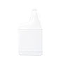 32 Ounce (oz) Capacity White High-Density Polyethylene (HDPE) Plastic RTU Sprayer Bottle - 835332WRTU