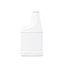 12 Ounce (oz) Capacity White High-Density Polyethylene (HDPE) Plastic RTU Sprayer Bottle - 835312WRTU