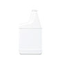 22 to 24 Ounce (oz) Capacity White High-Density Polyethylene (HDPE) Plastic RTU Sprayer Bottle - 835322WRTU