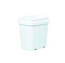 3/4 Gallon (gal) Capacity White High-Density Polyethylene (HDPE) EZ-Stor Pail - 1124