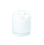 3.5 Gallon (gal) Capacity White Plastic Round Tight Head Pail with 70 Millimeter (mm) Opening - 1240